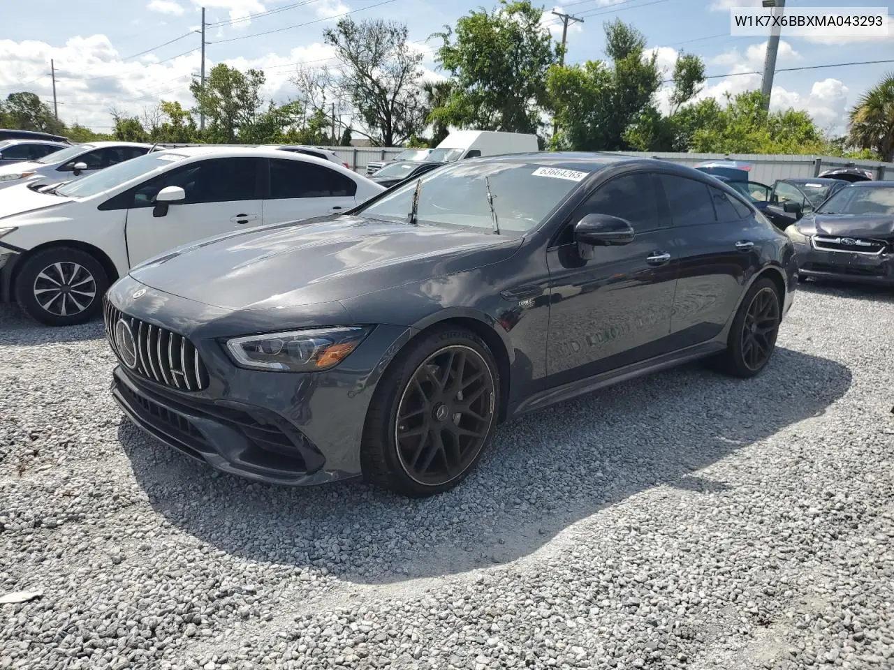 2021 Mercedes-Benz Amg Gt 53 VIN: W1K7X6BBXMA043293 Lot: 63664265