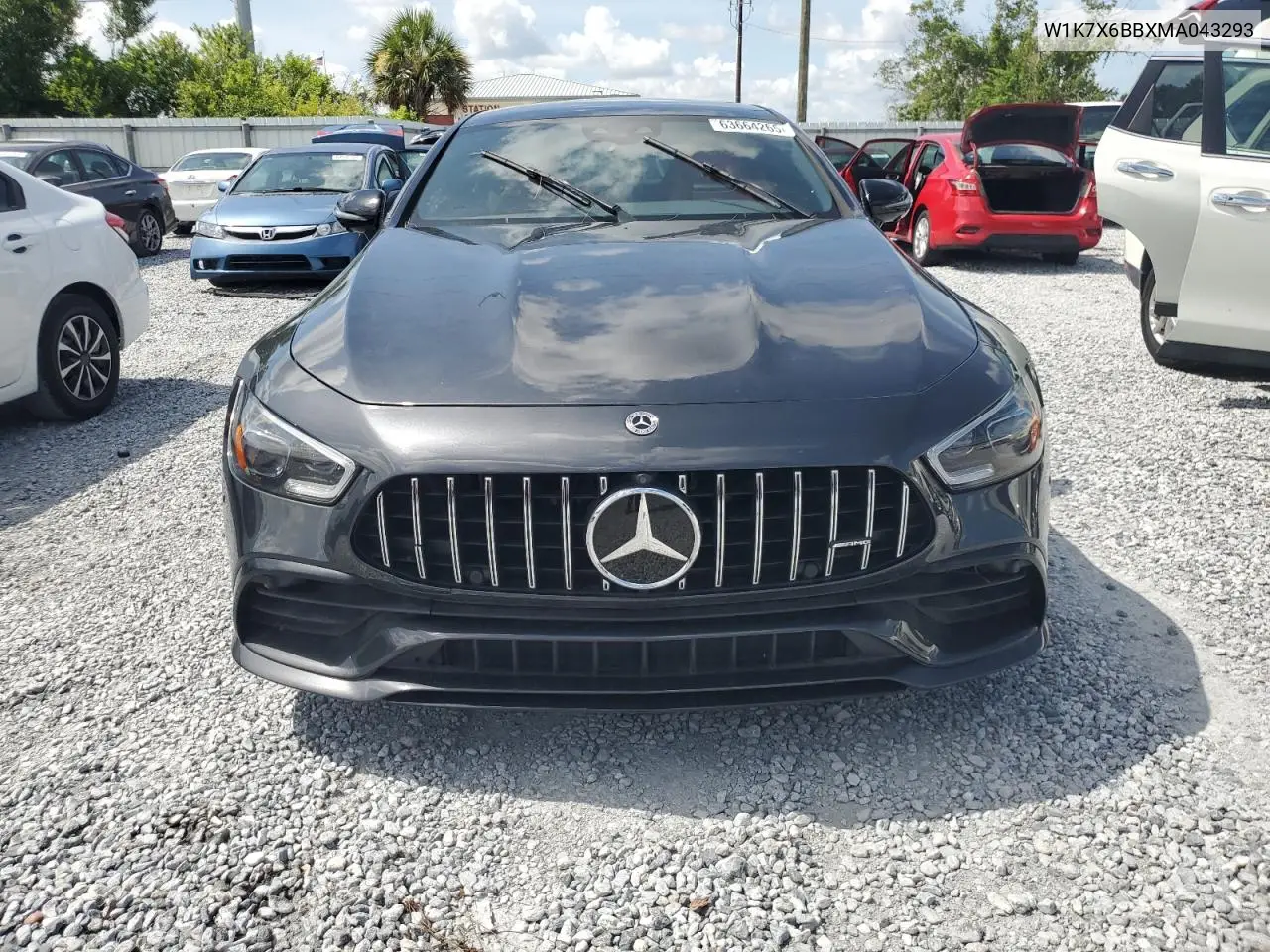 2021 Mercedes-Benz Amg Gt 53 VIN: W1K7X6BBXMA043293 Lot: 63664265