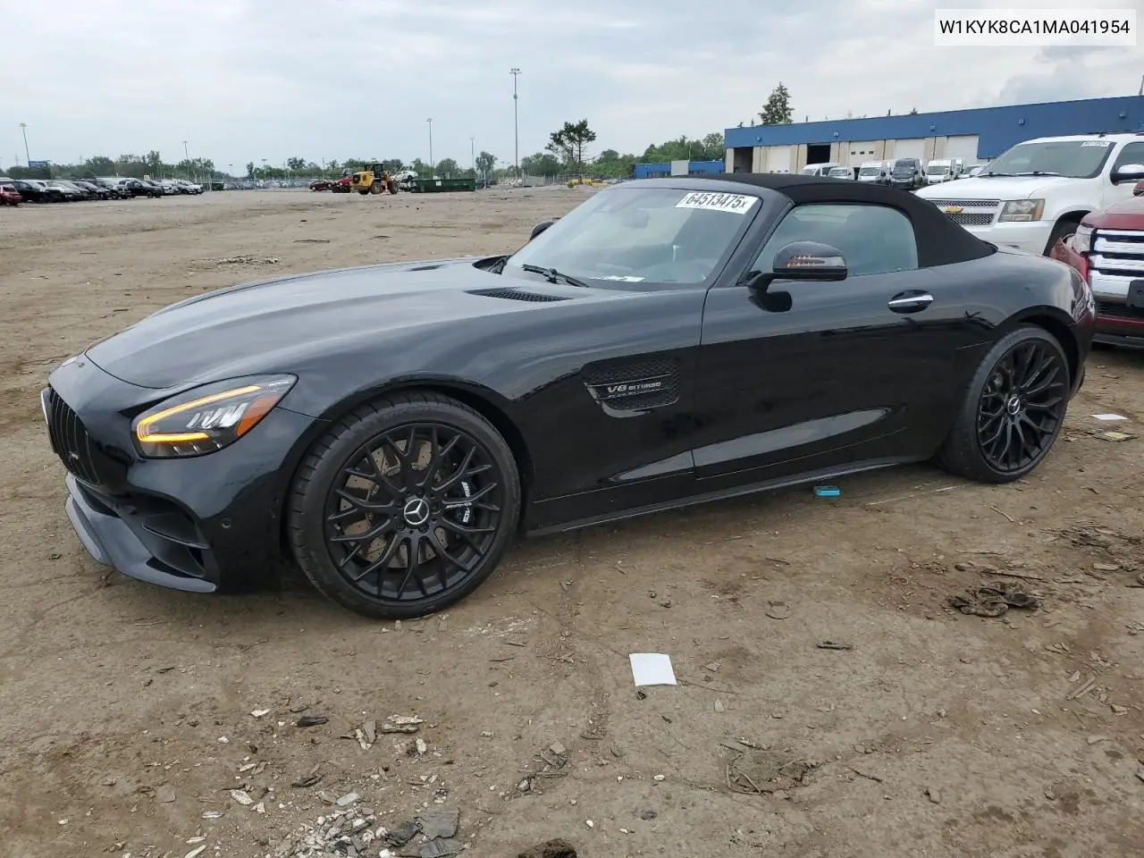 2021 Mercedes-Benz Amg Gt VIN: W1KYK8CA1MA041954 Lot: 64513475