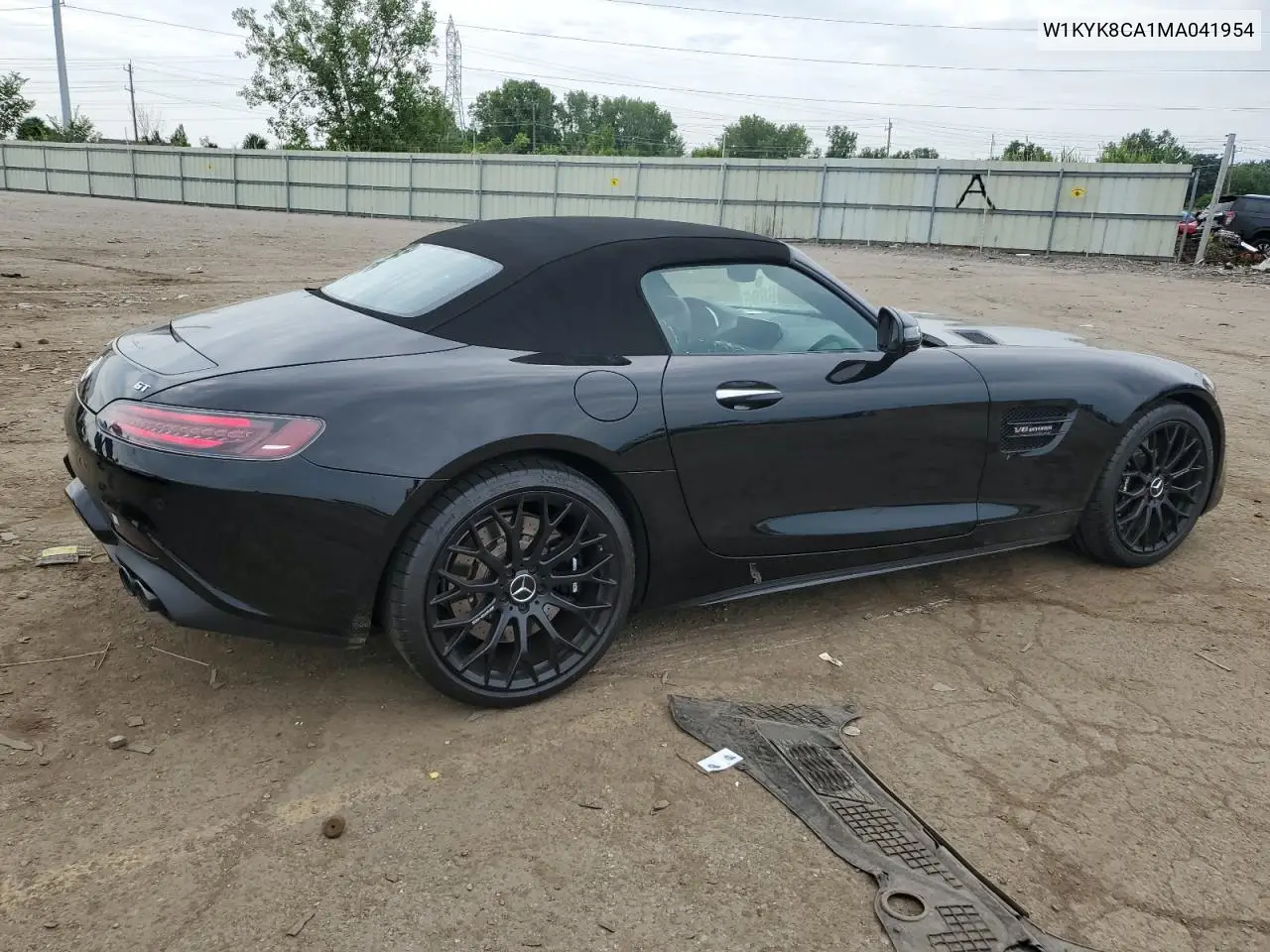2021 Mercedes-Benz Amg Gt VIN: W1KYK8CA1MA041954 Lot: 64513475