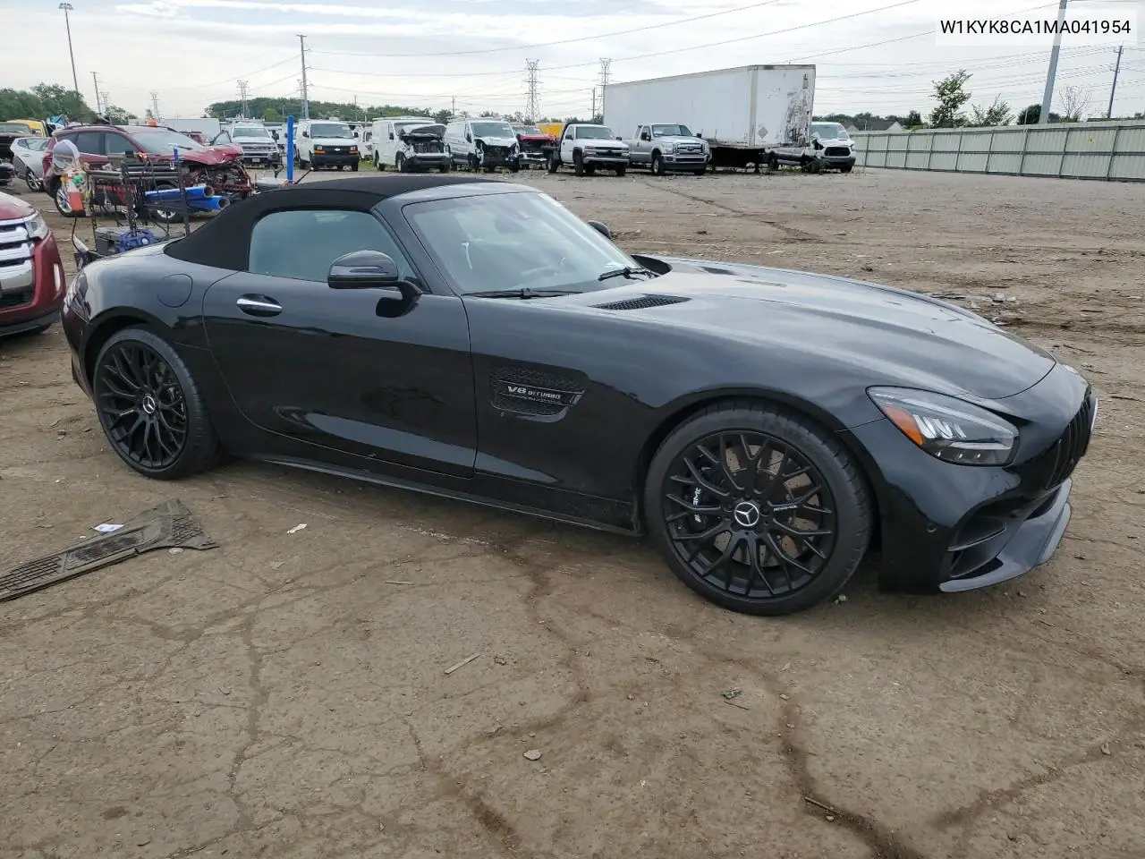 2021 Mercedes-Benz Amg Gt VIN: W1KYK8CA1MA041954 Lot: 64513475