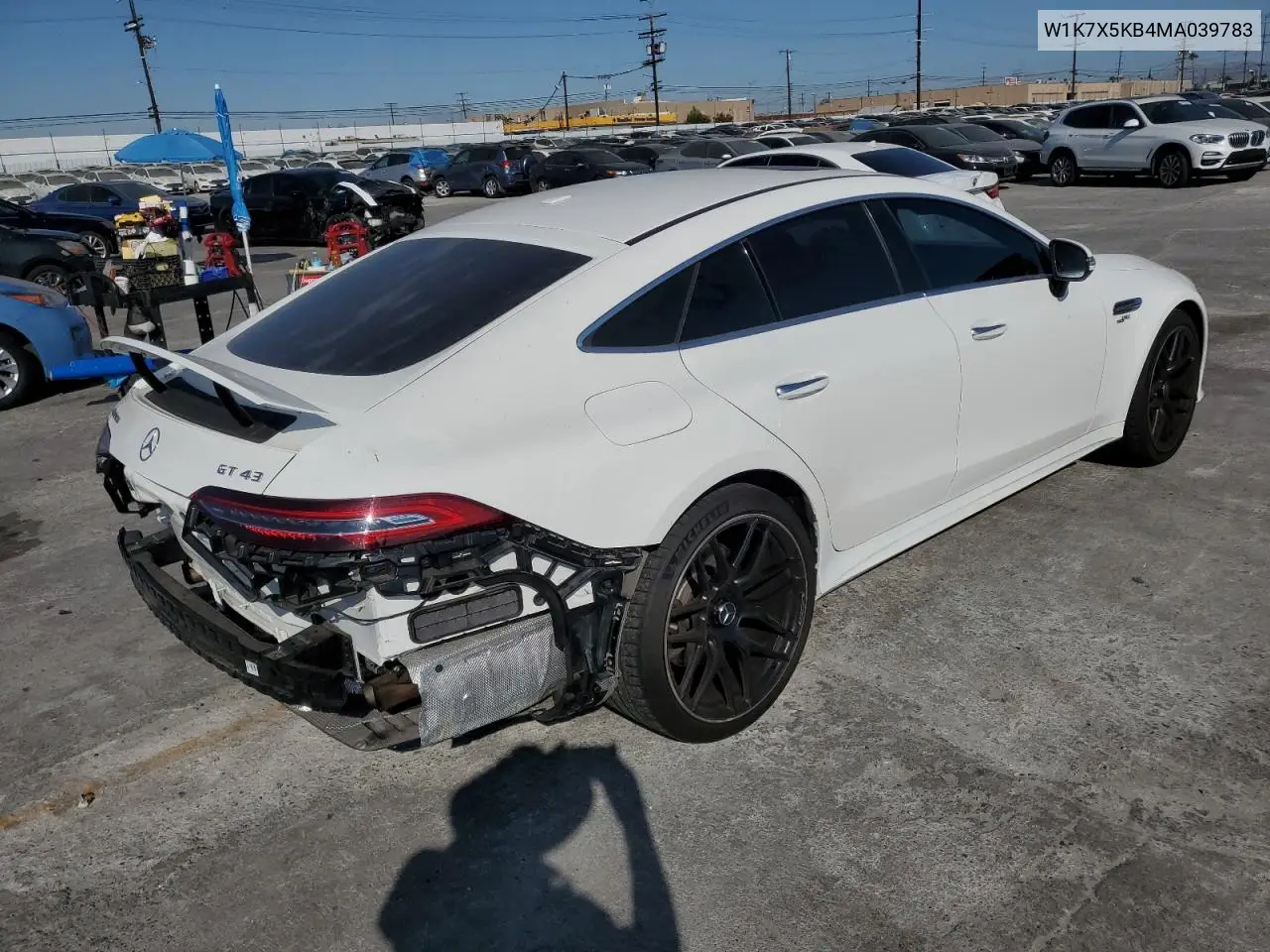 2021 Mercedes-Benz Amg Gt 43 VIN: W1K7X5KB4MA039783 Lot: 64792925