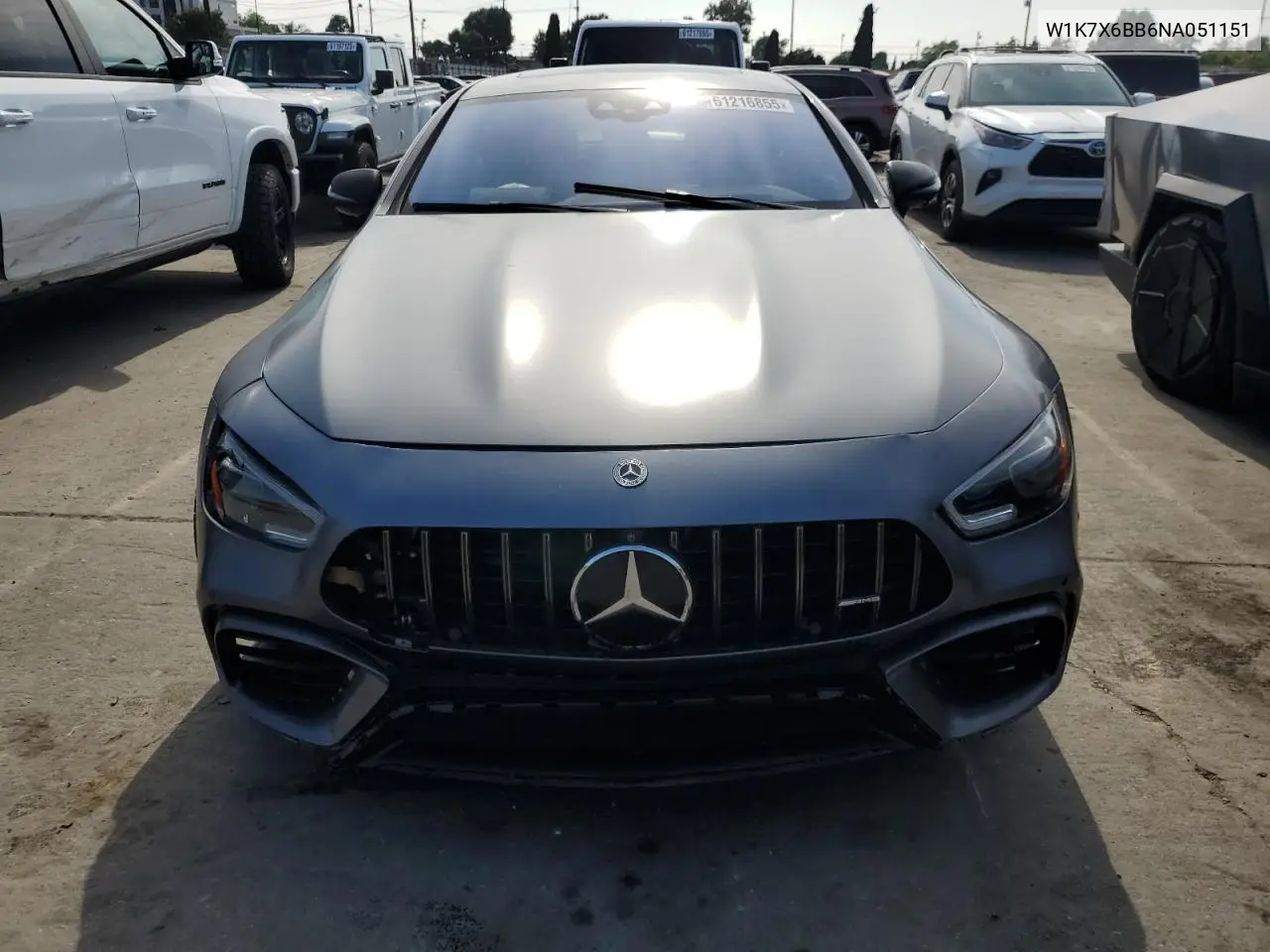 2022 Mercedes-Benz Amg Gt 53 VIN: W1K7X6BB6NA051151 Lot: 61216855
