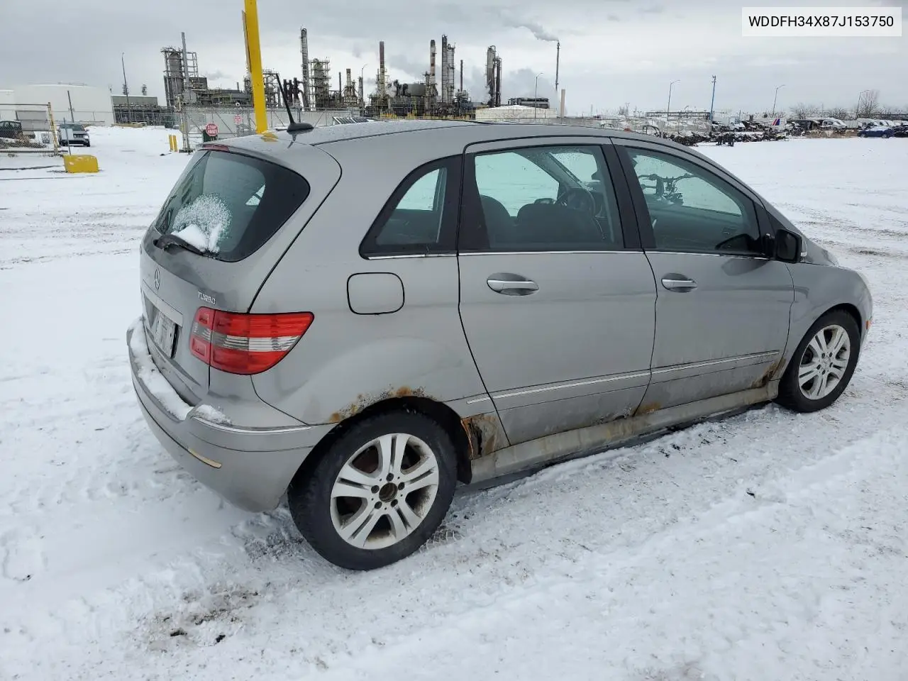 2007 Mercedes-Benz B200 VIN: WDDFH34X87J153750 Lot: 50053745