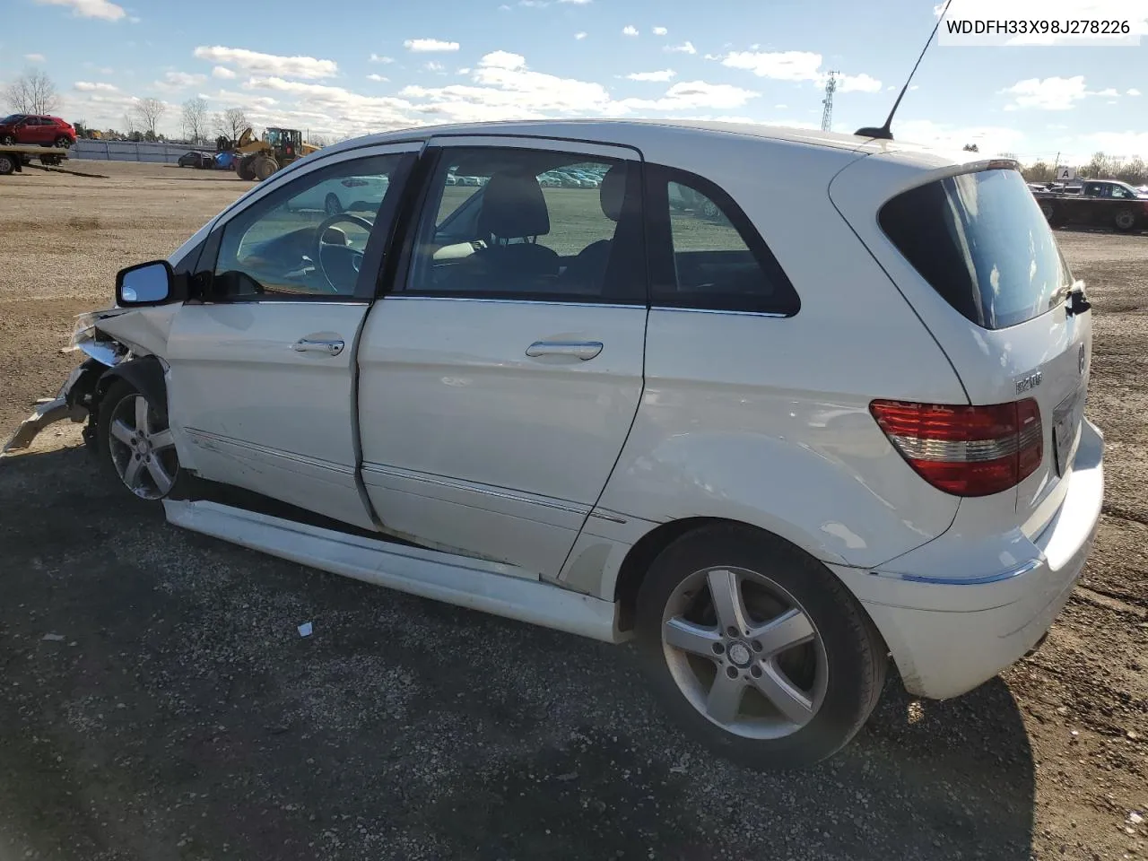 2008 Mercedes-Benz B200 VIN: WDDFH33X98J278226 Lot: 79452584