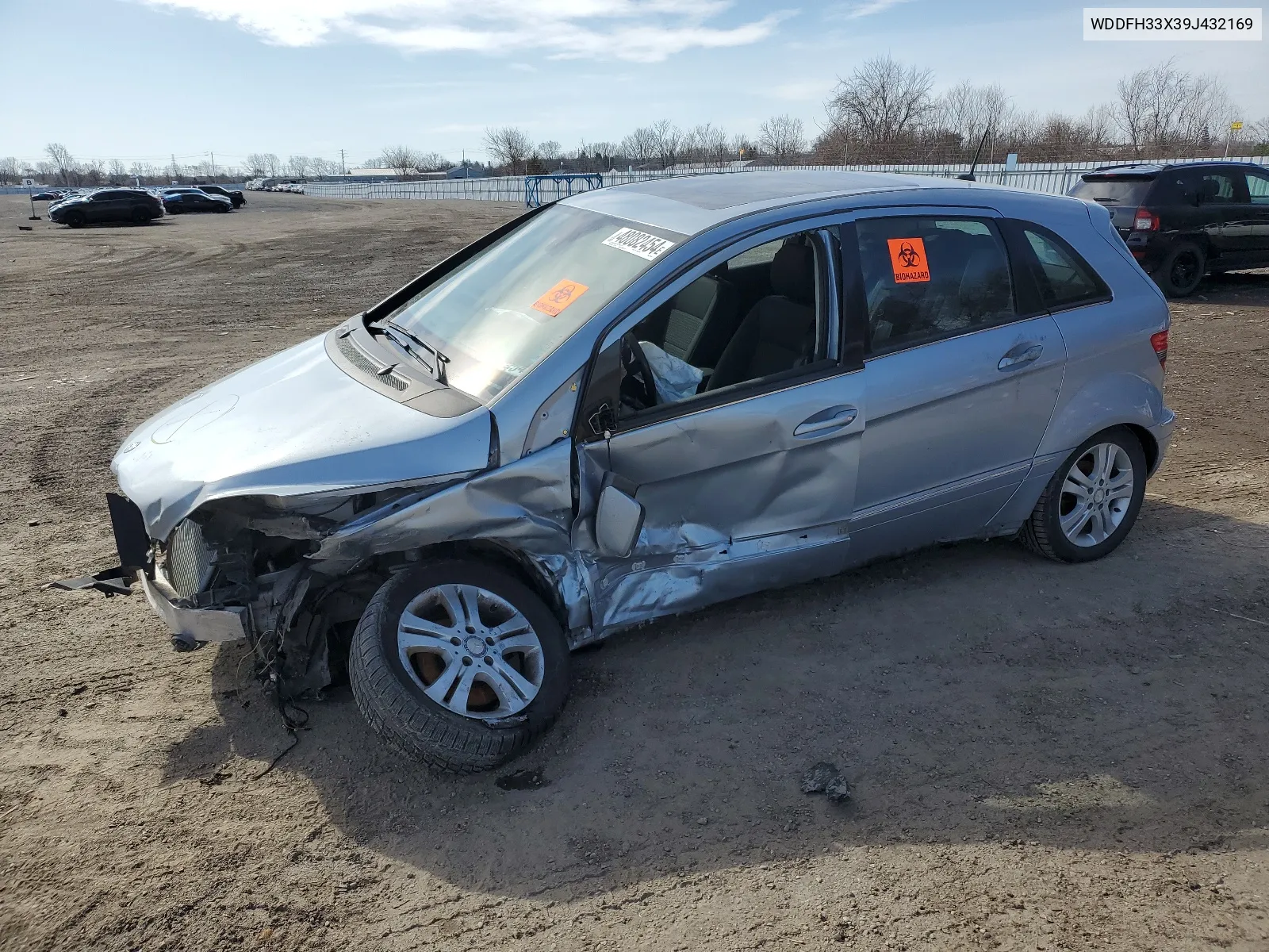 2009 Mercedes-Benz B200 VIN: WDDFH33X39J432169 Lot: 48082454