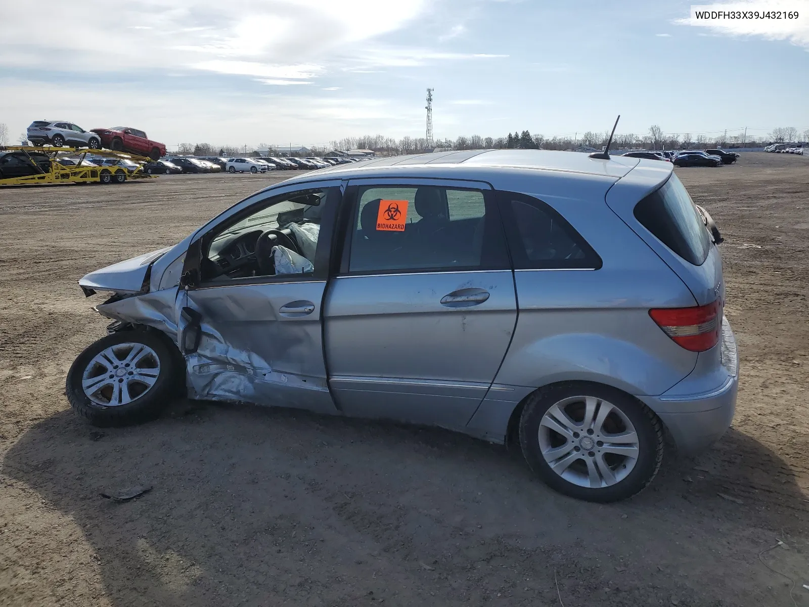 2009 Mercedes-Benz B200 VIN: WDDFH33X39J432169 Lot: 48082454