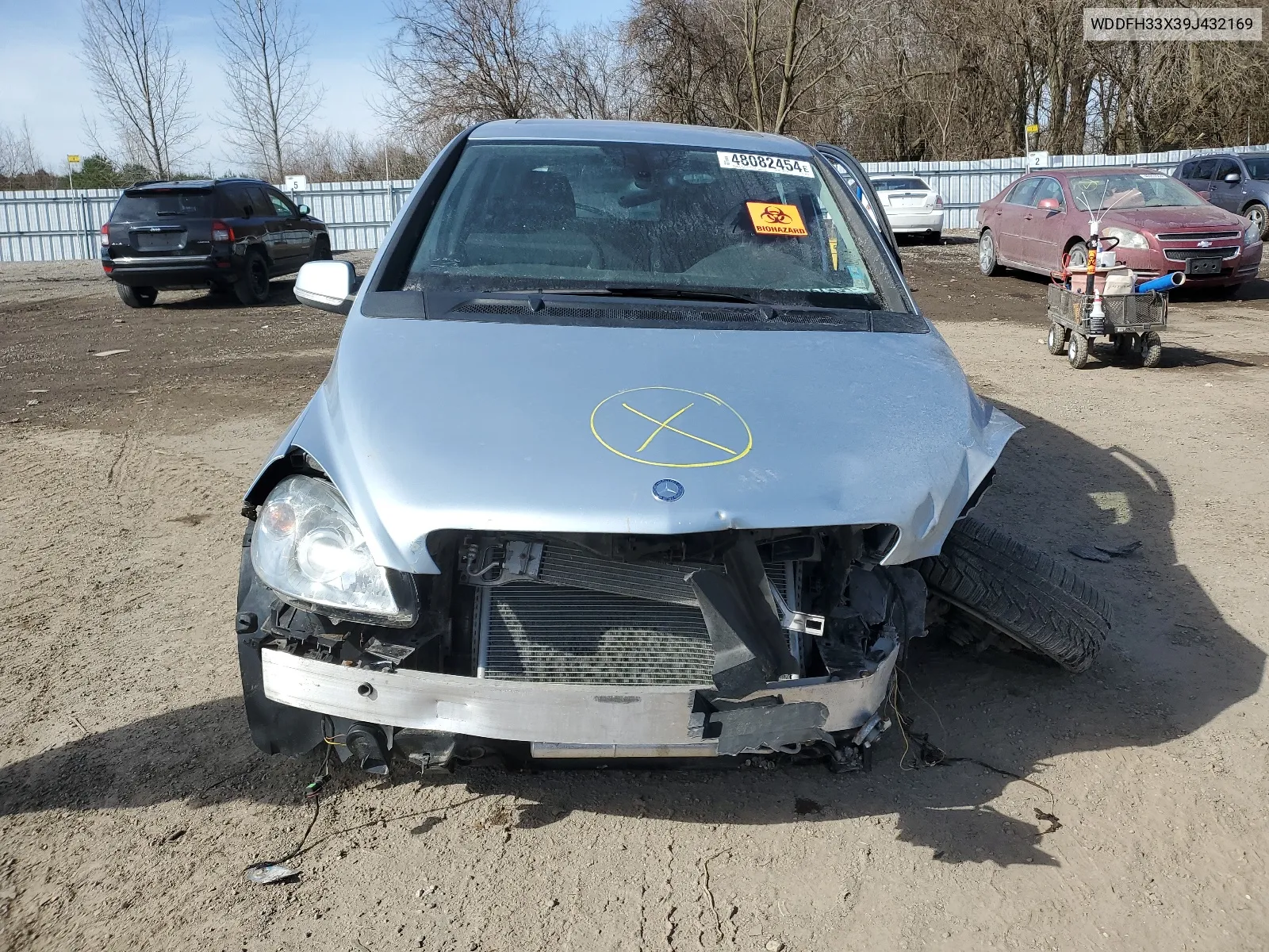 2009 Mercedes-Benz B200 VIN: WDDFH33X39J432169 Lot: 48082454