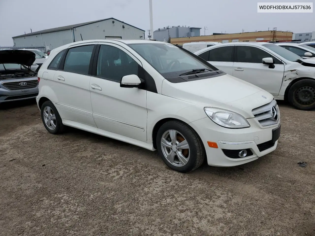 2010 Mercedes-Benz B200 VIN: WDDFH3DBXAJ577636 Lot: 51819305