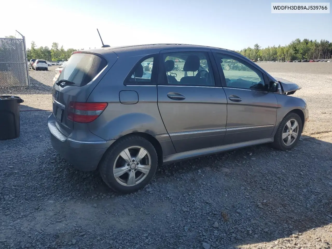 2010 Mercedes-Benz B200 VIN: WDDFH3DB9AJ539766 Lot: 62515905