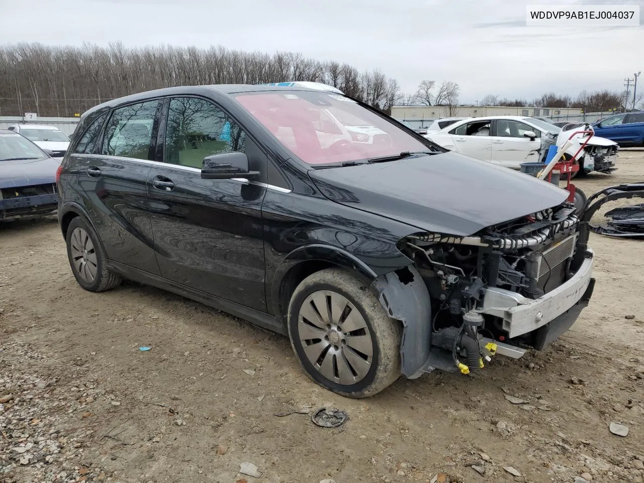2014 Mercedes-Benz B Electric VIN: WDDVP9AB1EJ004037 Lot: 41431675