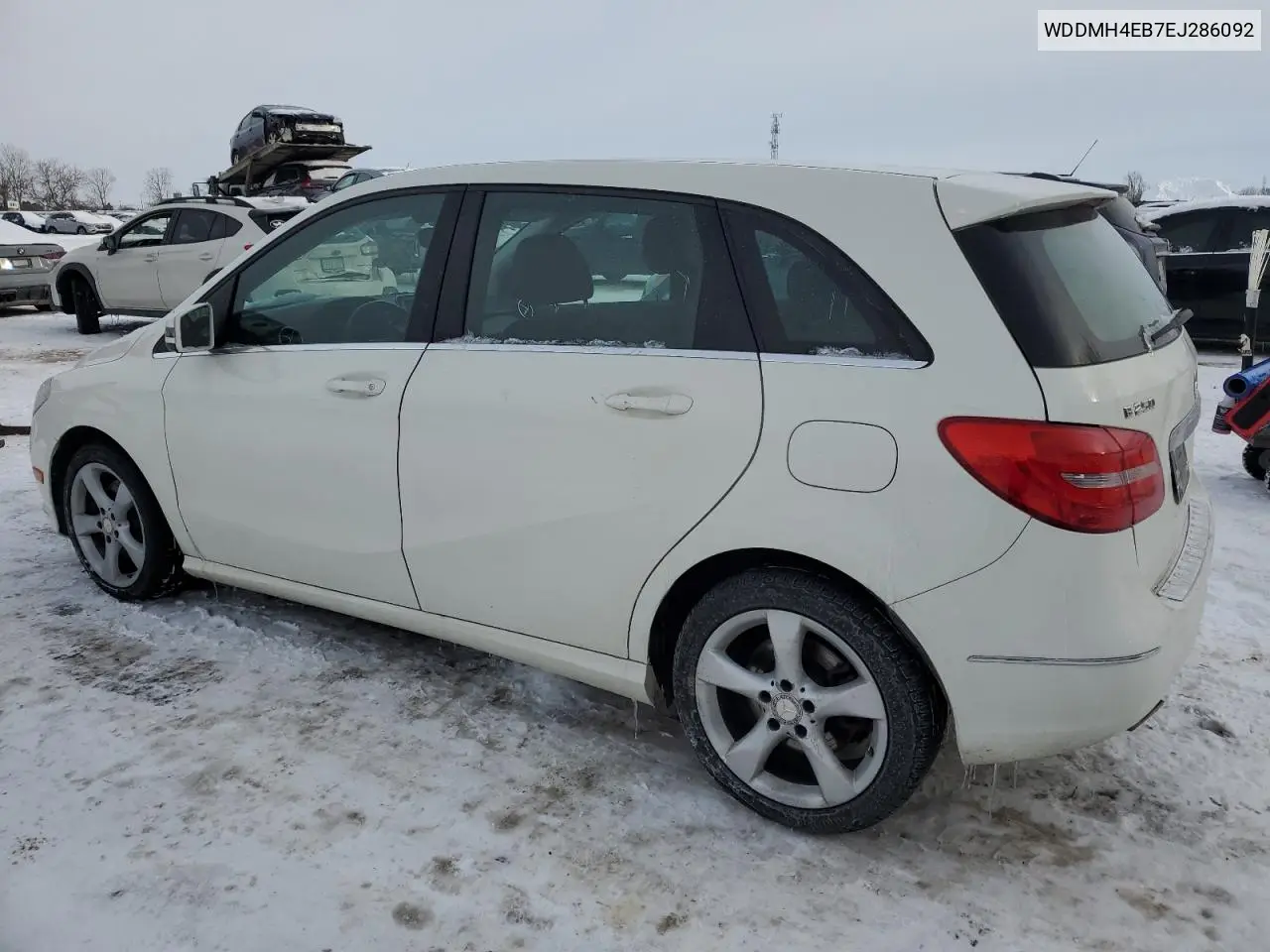 2014 Mercedes-Benz B250 VIN: WDDMH4EB7EJ286092 Lot: 44898005