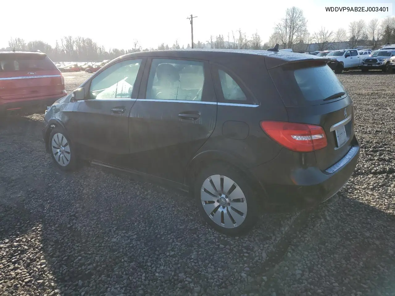 2014 Mercedes-Benz B Electric VIN: WDDVP9AB2EJ003401 Lot: 48136115