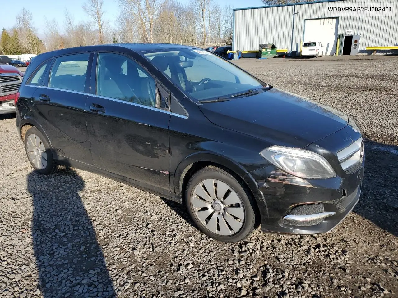2014 Mercedes-Benz B Electric VIN: WDDVP9AB2EJ003401 Lot: 48136115