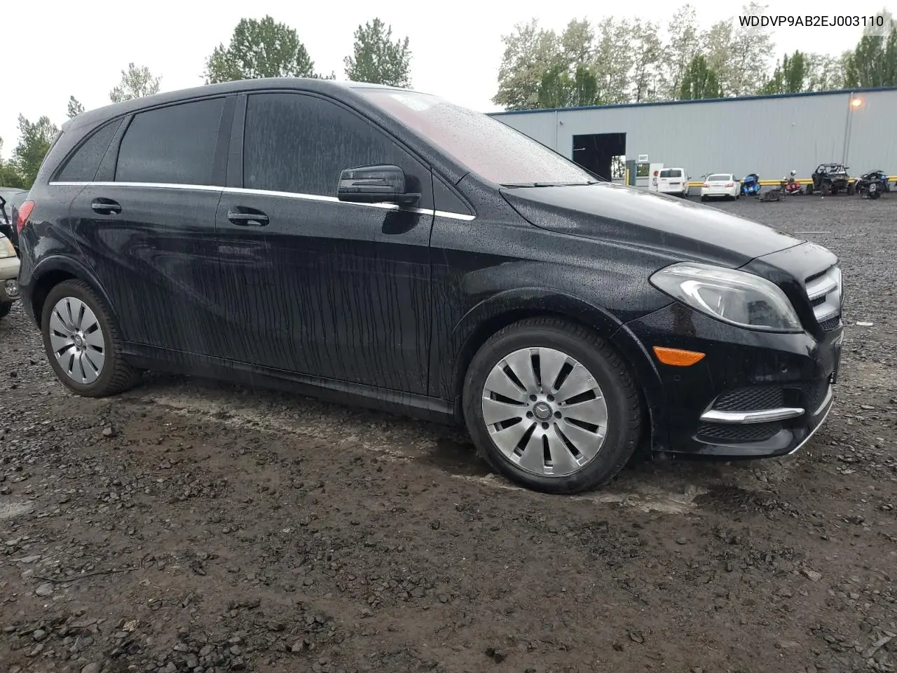 2014 Mercedes-Benz B Electric VIN: WDDVP9AB2EJ003110 Lot: 56249545