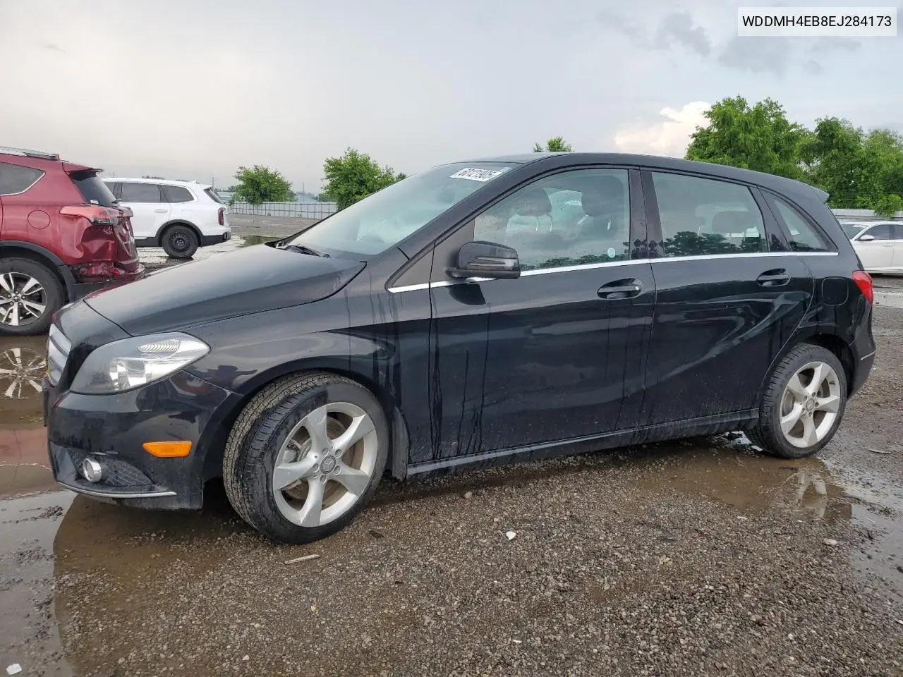 2014 Mercedes-Benz B250 VIN: WDDMH4EB8EJ284173 Lot: 60121905