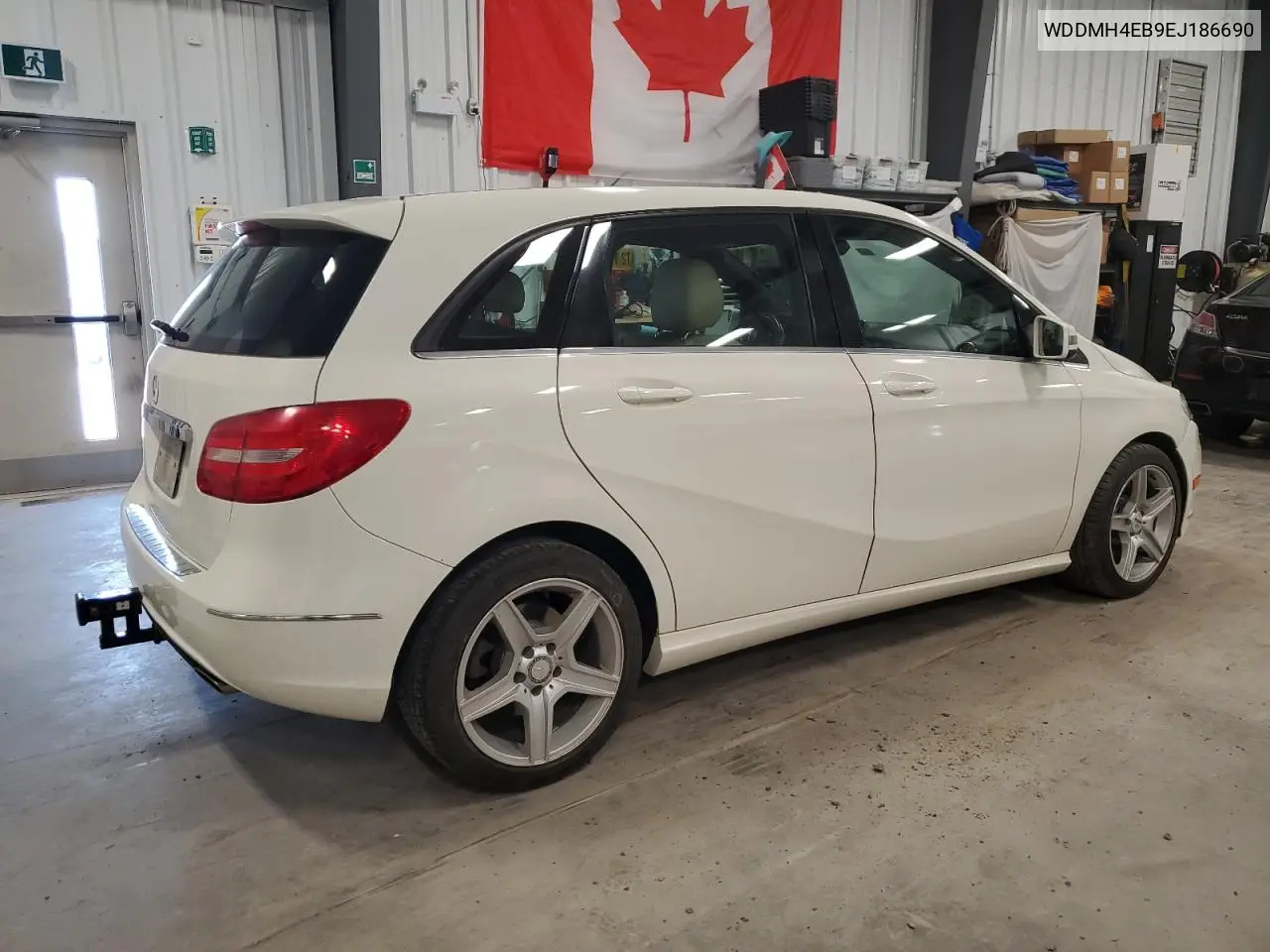 2014 Mercedes-Benz B250 VIN: WDDMH4EB9EJ186690 Lot: 60526495