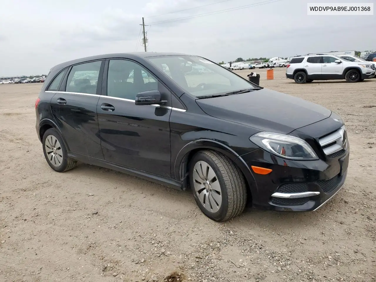 2014 Mercedes-Benz B Electric VIN: WDDVP9AB9EJ001368 Lot: 63078595