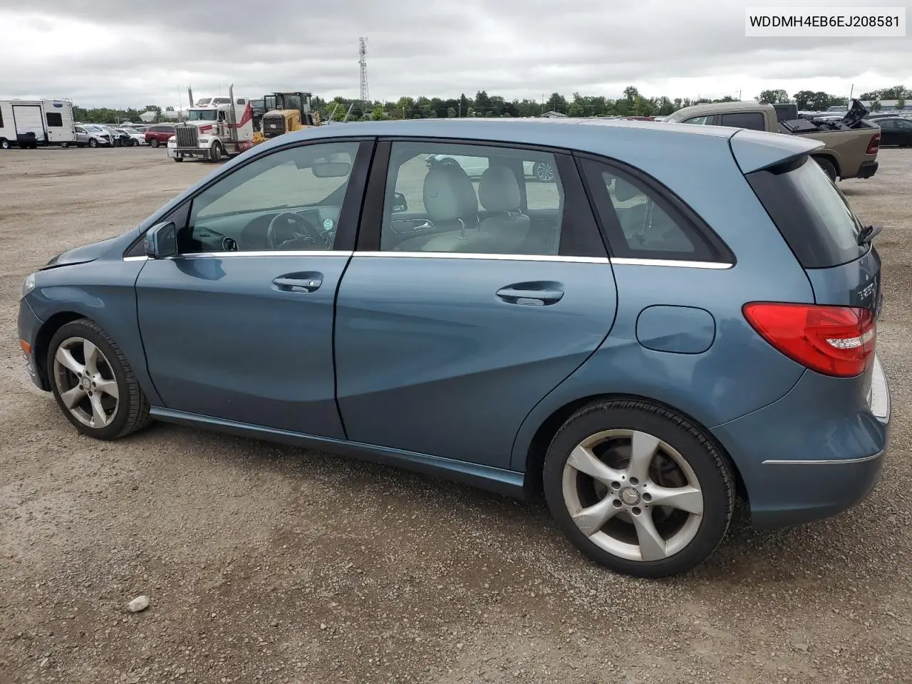 2014 Mercedes-Benz B250 VIN: WDDMH4EB6EJ208581 Lot: 65003775