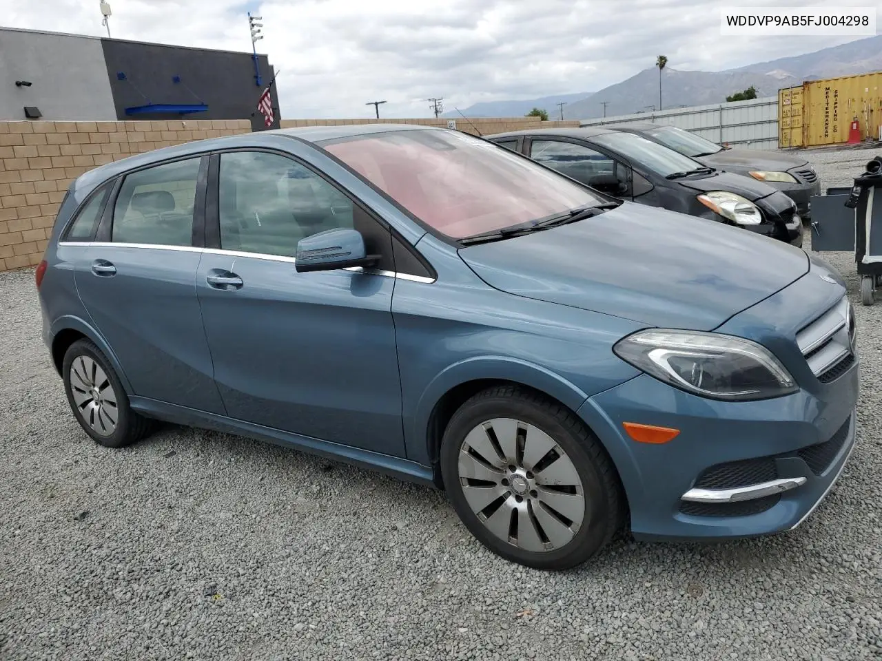 2015 Mercedes-Benz B Electric VIN: WDDVP9AB5FJ004298 Lot: 53533285