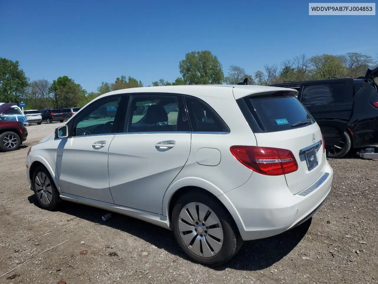 2015 Mercedes-Benz B Electric VIN: WDDVP9AB7FJ004853 Lot: 55698155