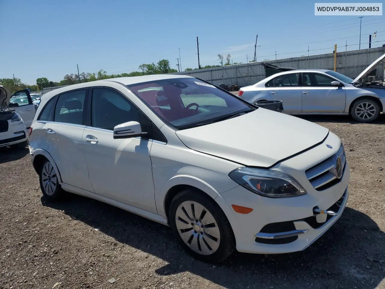 2015 Mercedes-Benz B Electric VIN: WDDVP9AB7FJ004853 Lot: 55698155