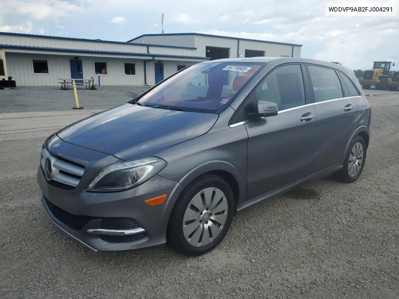 2015 Mercedes-Benz B Electric VIN: WDDVP9AB2FJ004291 Lot: 56779505