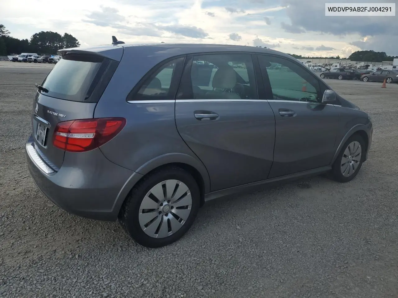 2015 Mercedes-Benz B Electric VIN: WDDVP9AB2FJ004291 Lot: 56779505