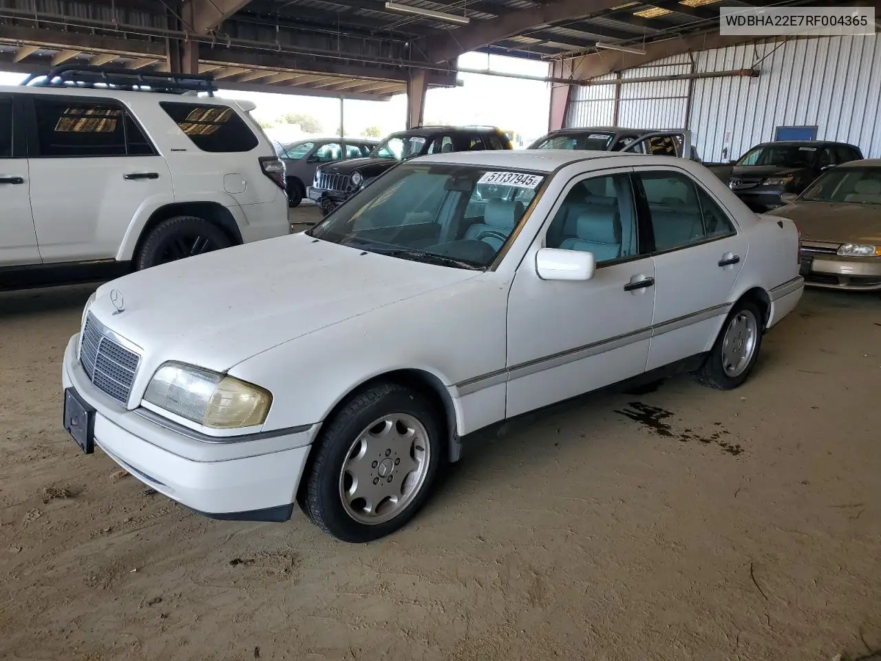 1994 Mercedes-Benz C 220 VIN: WDBHA22E7RF004365 Lot: 51137945