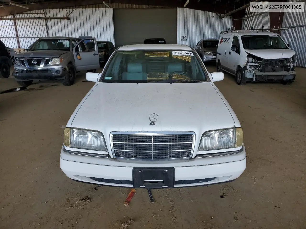1994 Mercedes-Benz C 220 VIN: WDBHA22E7RF004365 Lot: 51137945