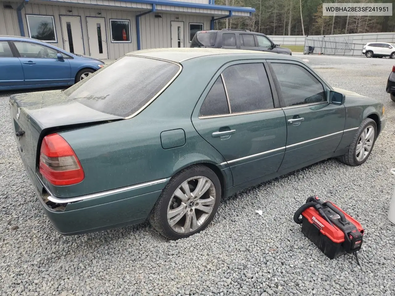 1995 Mercedes-Benz C 280 VIN: WDBHA28E3SF241951 Lot: 50332845