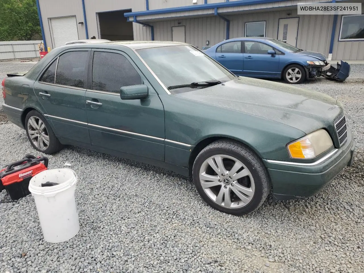 1995 Mercedes-Benz C 280 VIN: WDBHA28E3SF241951 Lot: 50332845