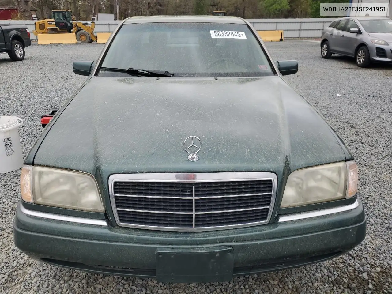 1995 Mercedes-Benz C 280 VIN: WDBHA28E3SF241951 Lot: 50332845