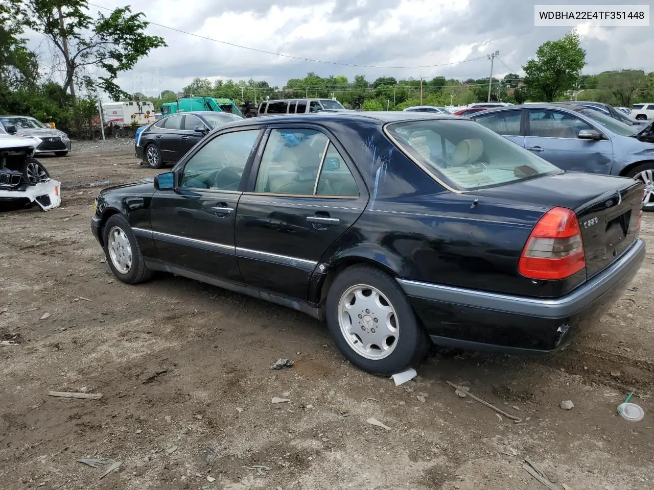 1996 Mercedes-Benz C 220 VIN: WDBHA22E4TF351448 Lot: 55843975
