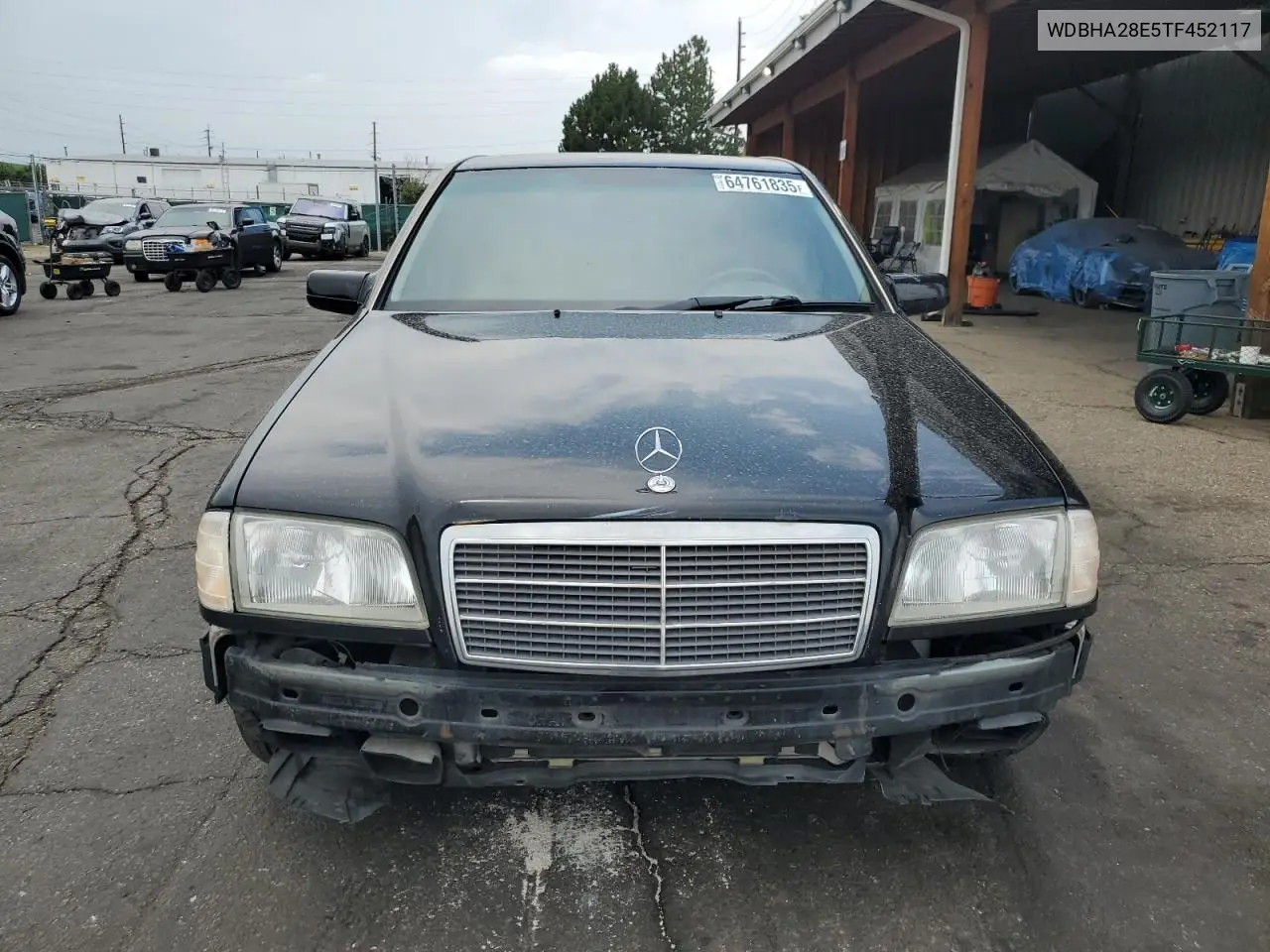 1996 Mercedes-Benz C 280 VIN: WDBHA28E5TF452117 Lot: 64761835
