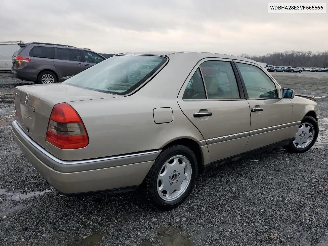 1997 Mercedes-Benz C 280 VIN: WDBHA28E3VF565566 Lot: 42641935