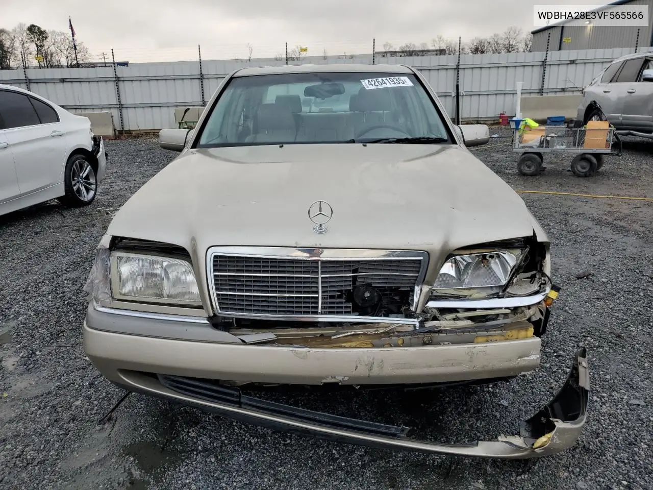 1997 Mercedes-Benz C 280 VIN: WDBHA28E3VF565566 Lot: 42641935