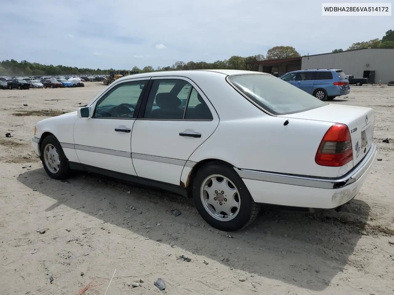 1997 Mercedes-Benz C 280 VIN: WDBHA28E6VA514172 Lot: 54156745