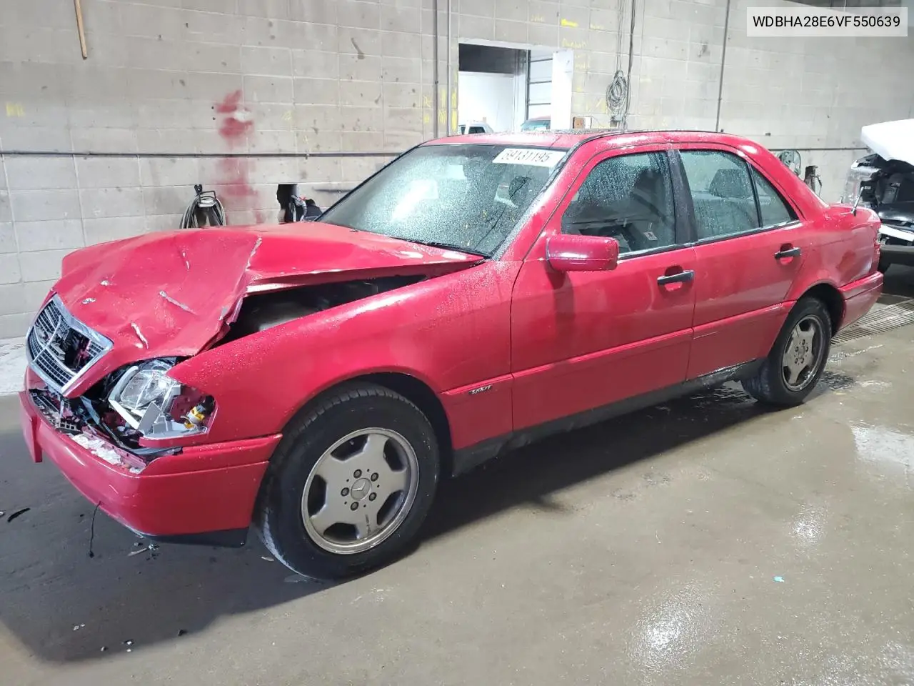 1997 Mercedes-Benz C 280 VIN: WDBHA28E6VF550639 Lot: 59131195