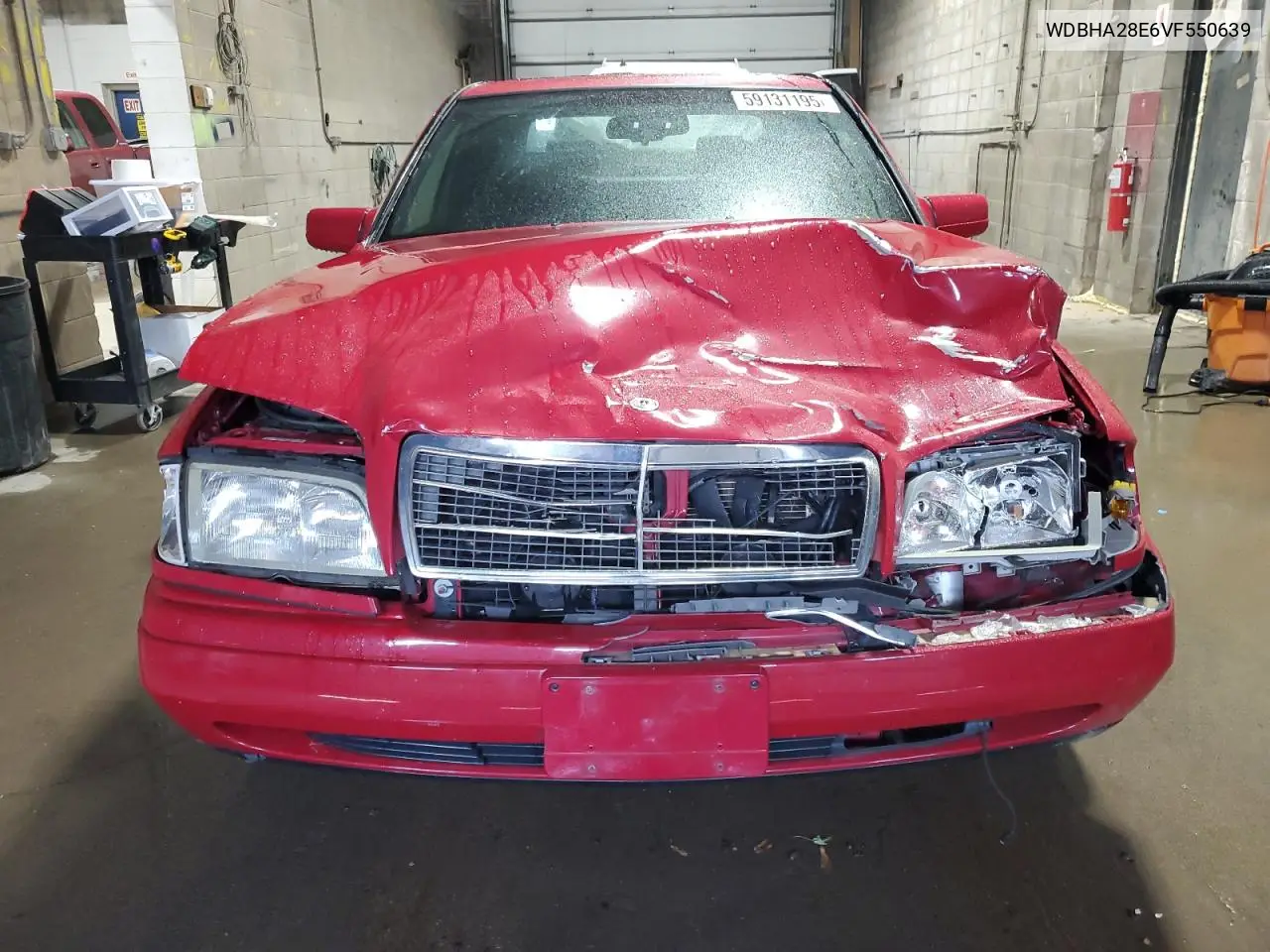 1997 Mercedes-Benz C 280 VIN: WDBHA28E6VF550639 Lot: 59131195