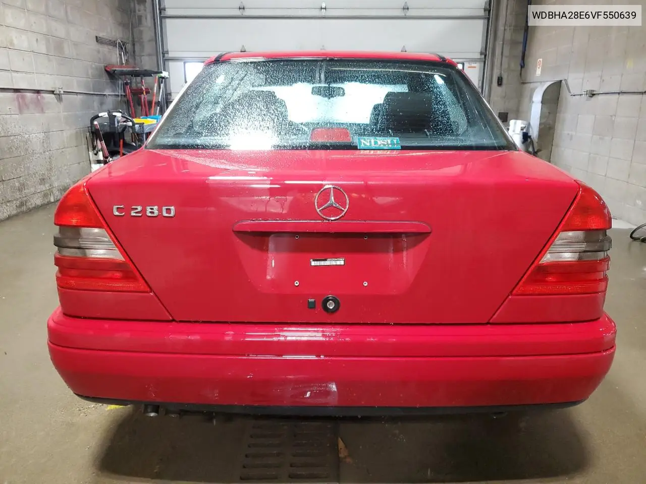 1997 Mercedes-Benz C 280 VIN: WDBHA28E6VF550639 Lot: 59131195