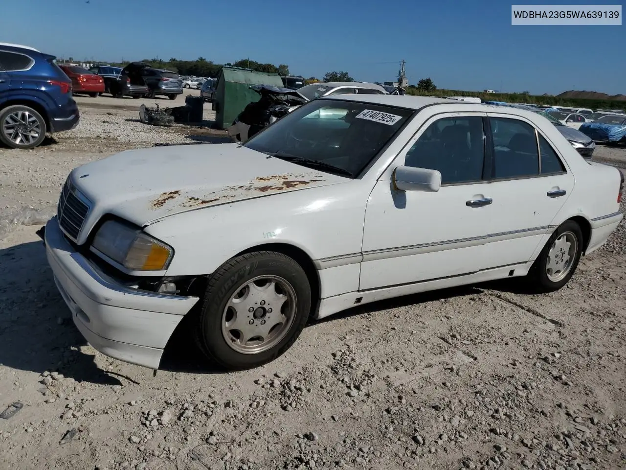 1998 Mercedes-Benz C 230 VIN: WDBHA23G5WA639139 Lot: 47407925