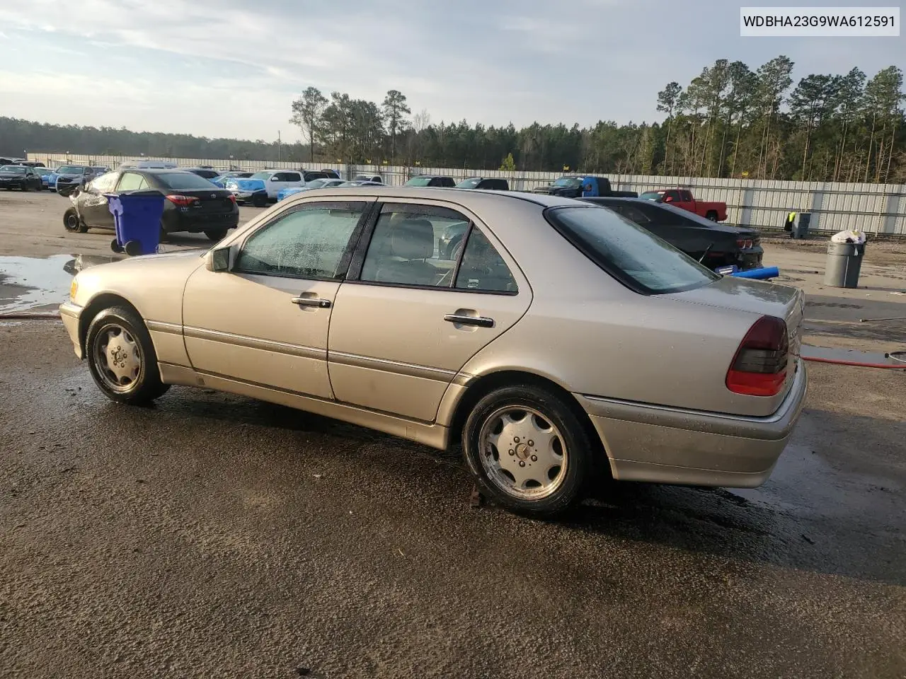 1998 Mercedes-Benz C 230 VIN: WDBHA23G9WA612591 Lot: 48573885