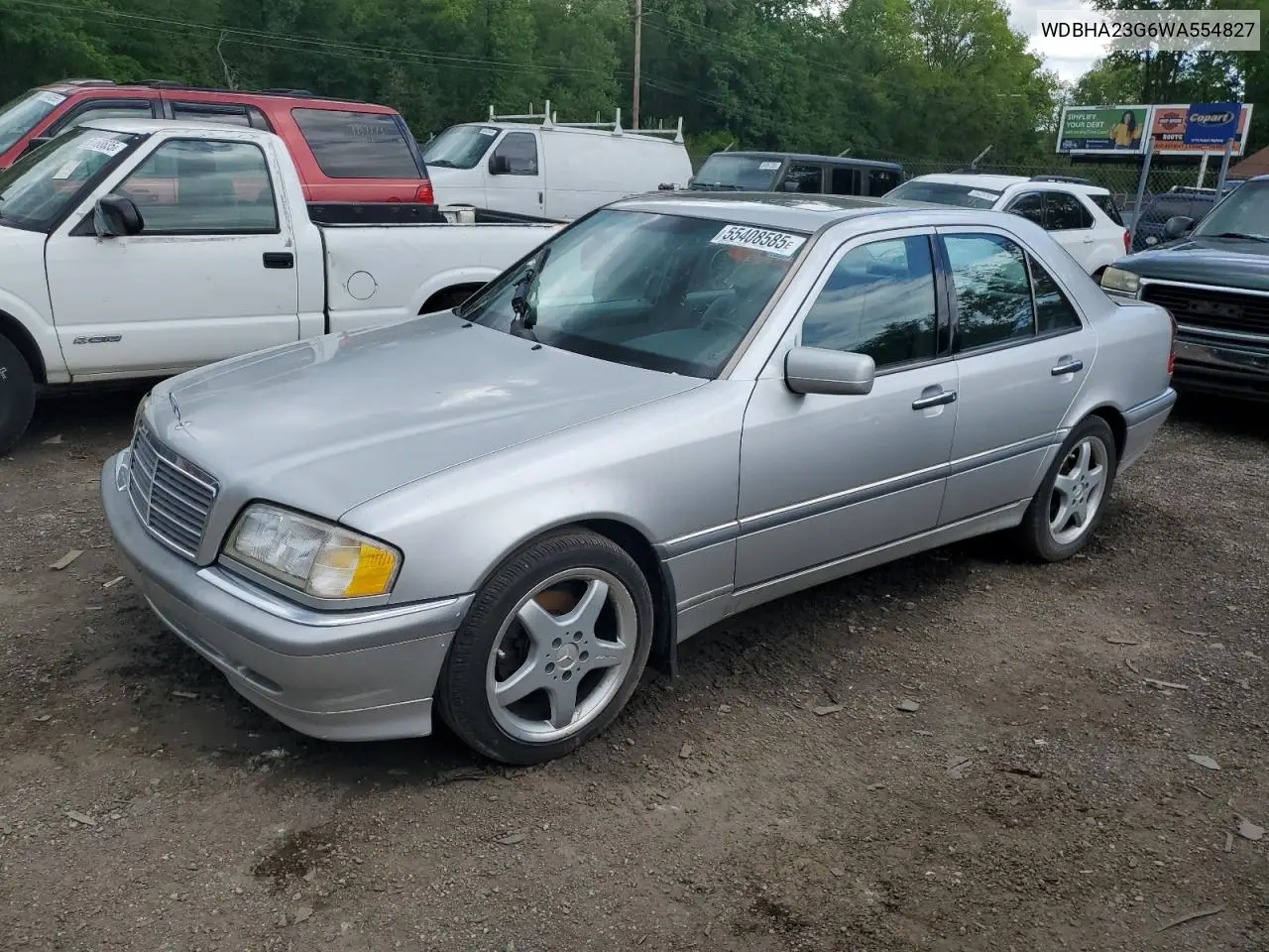 1998 Mercedes-Benz C 230 VIN: WDBHA23G6WA554827 Lot: 55408585