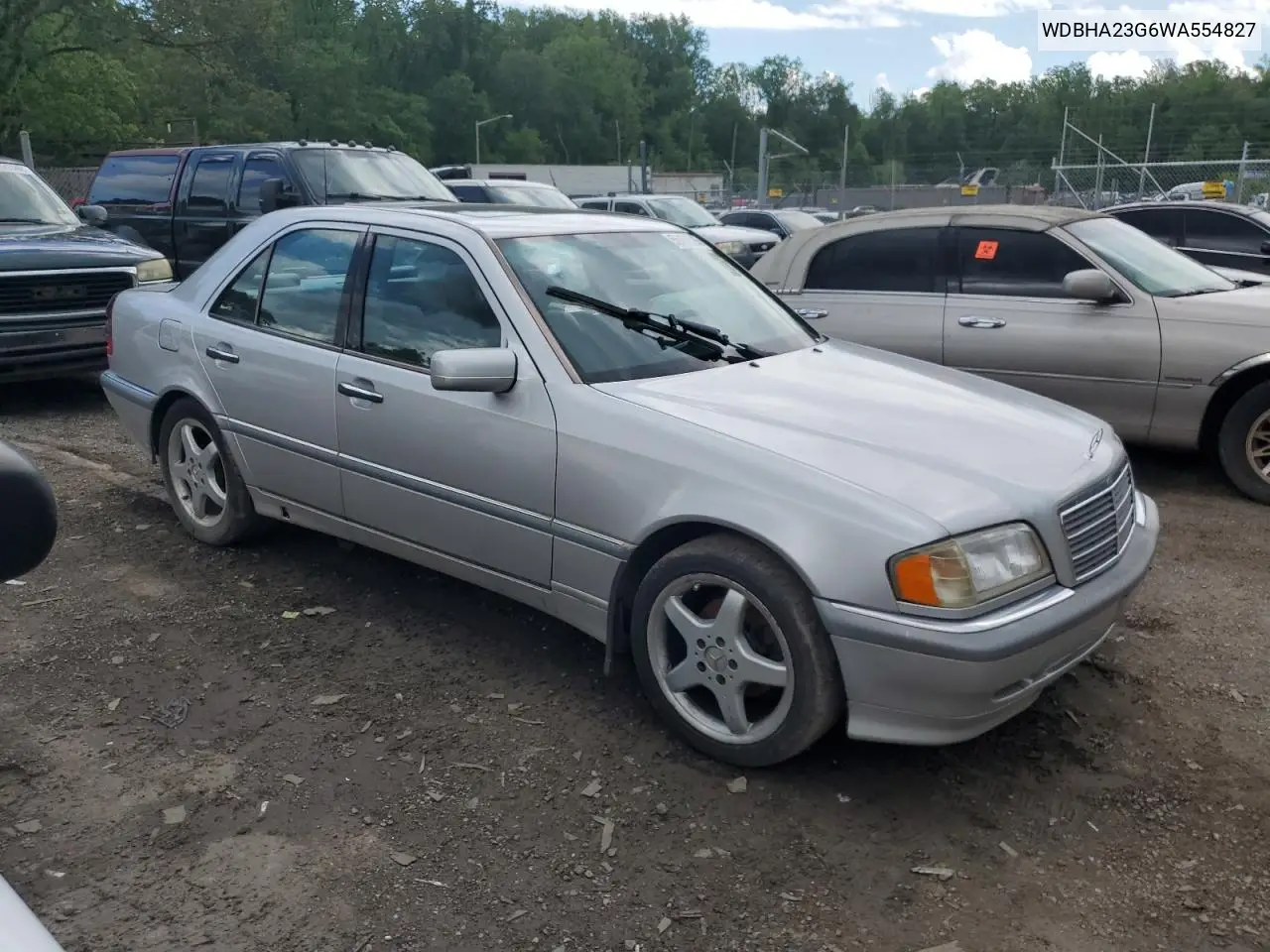 1998 Mercedes-Benz C 230 VIN: WDBHA23G6WA554827 Lot: 55408585