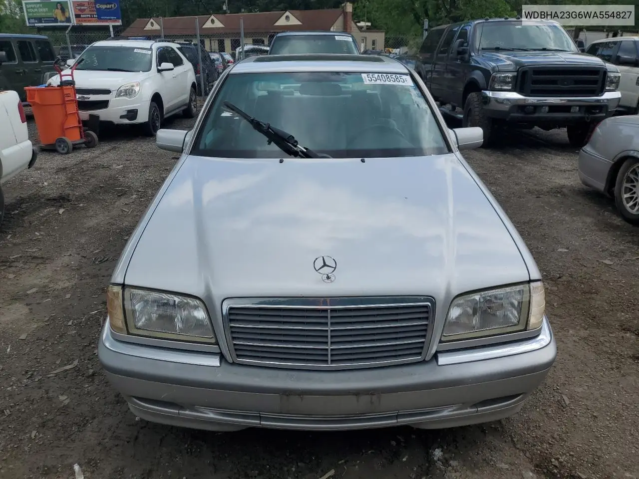1998 Mercedes-Benz C 230 VIN: WDBHA23G6WA554827 Lot: 55408585