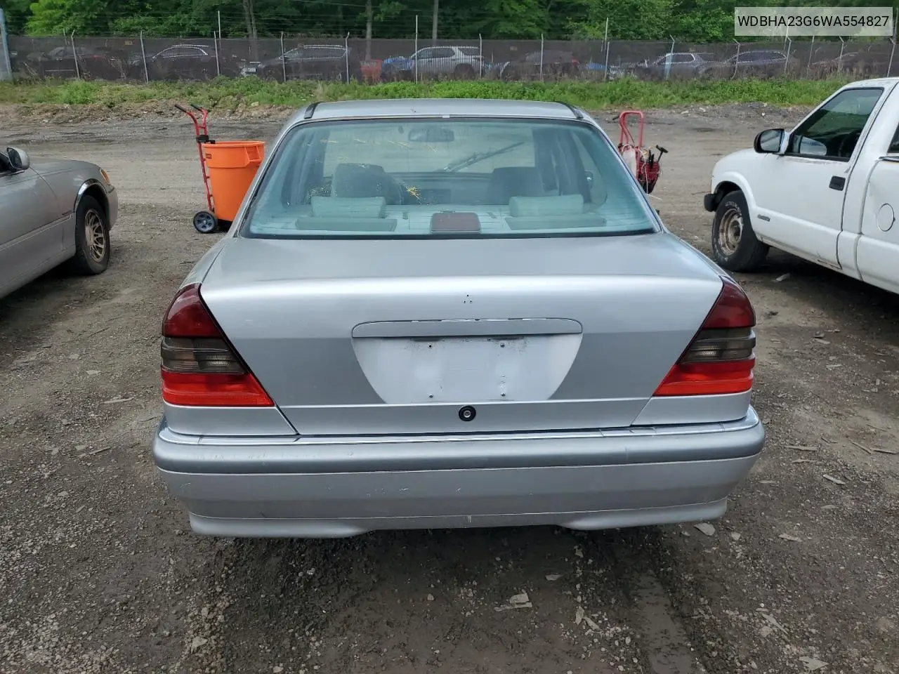 1998 Mercedes-Benz C 230 VIN: WDBHA23G6WA554827 Lot: 55408585