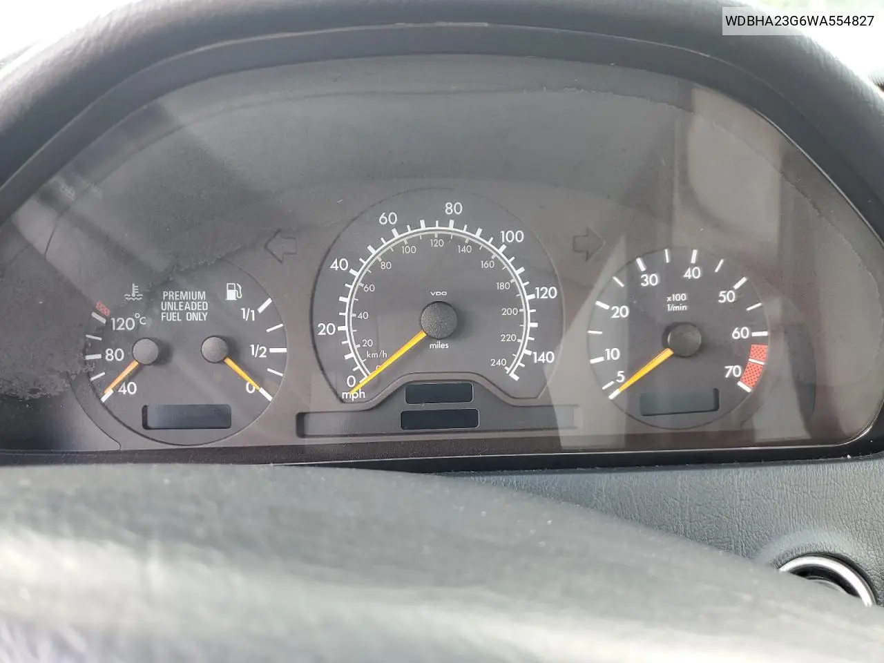 1998 Mercedes-Benz C 230 VIN: WDBHA23G6WA554827 Lot: 55408585