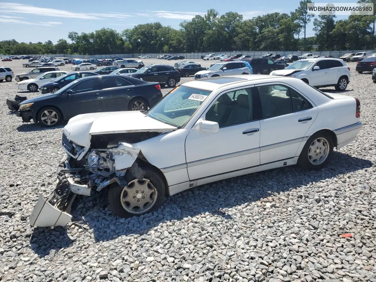 1998 Mercedes-Benz C 230 VIN: WDBHA23G0WA608980 Lot: 64308315