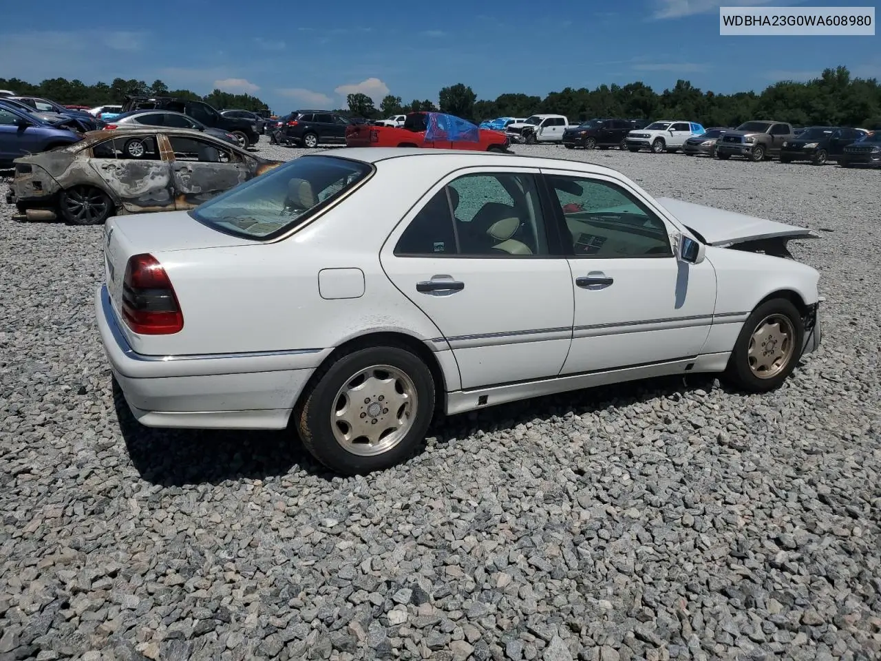 1998 Mercedes-Benz C 230 VIN: WDBHA23G0WA608980 Lot: 64308315